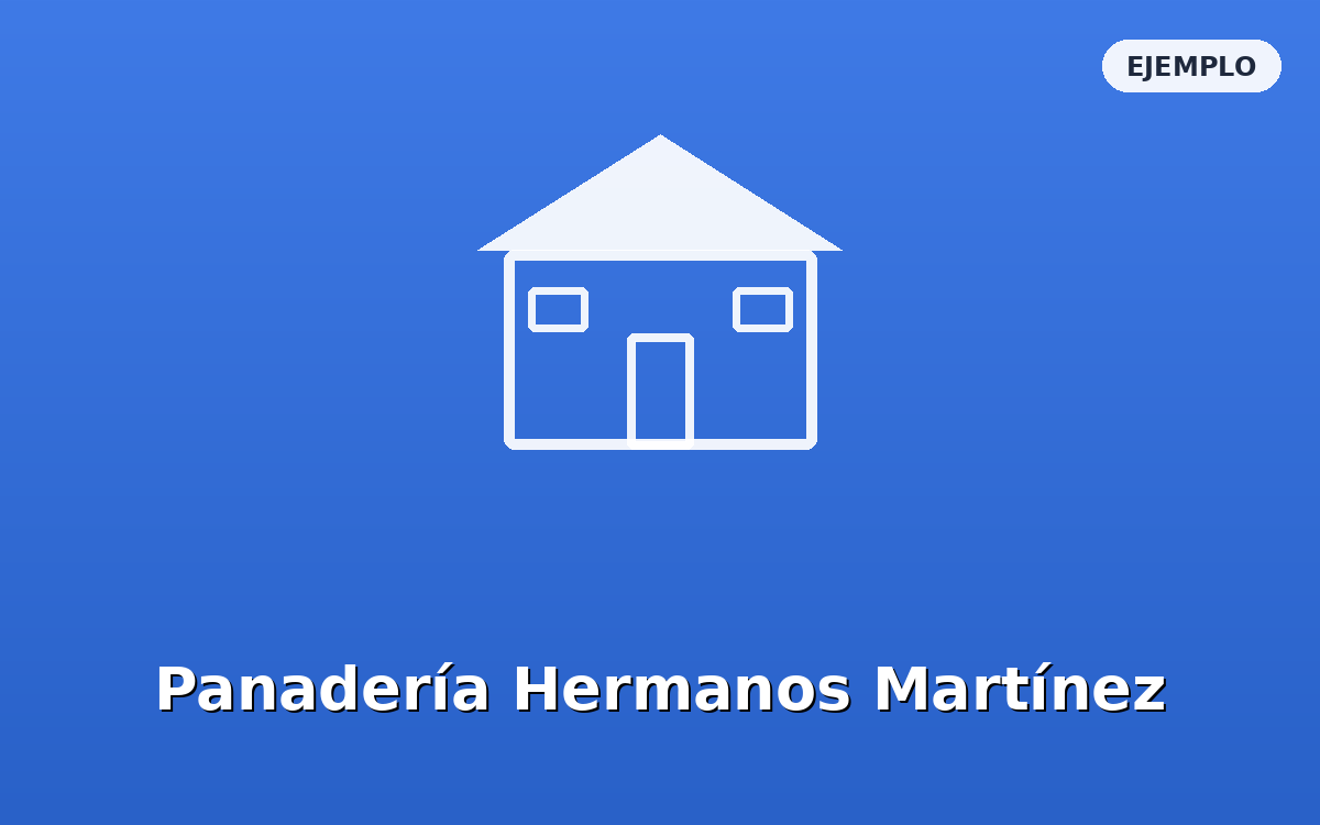 Panadería Hermanos Martínez