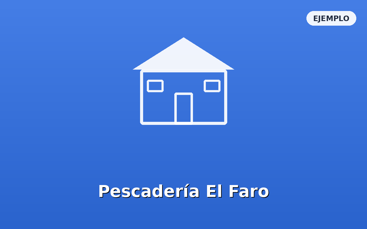 Pescadería El Faro