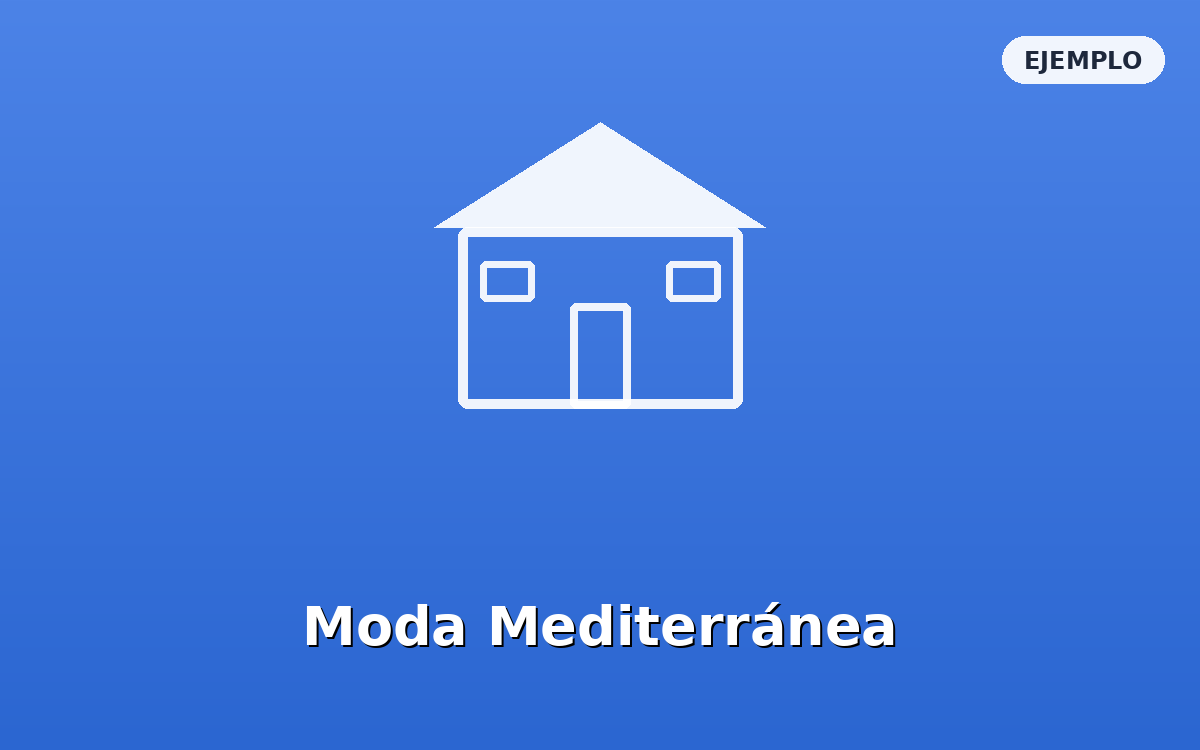 Moda Mediterránea