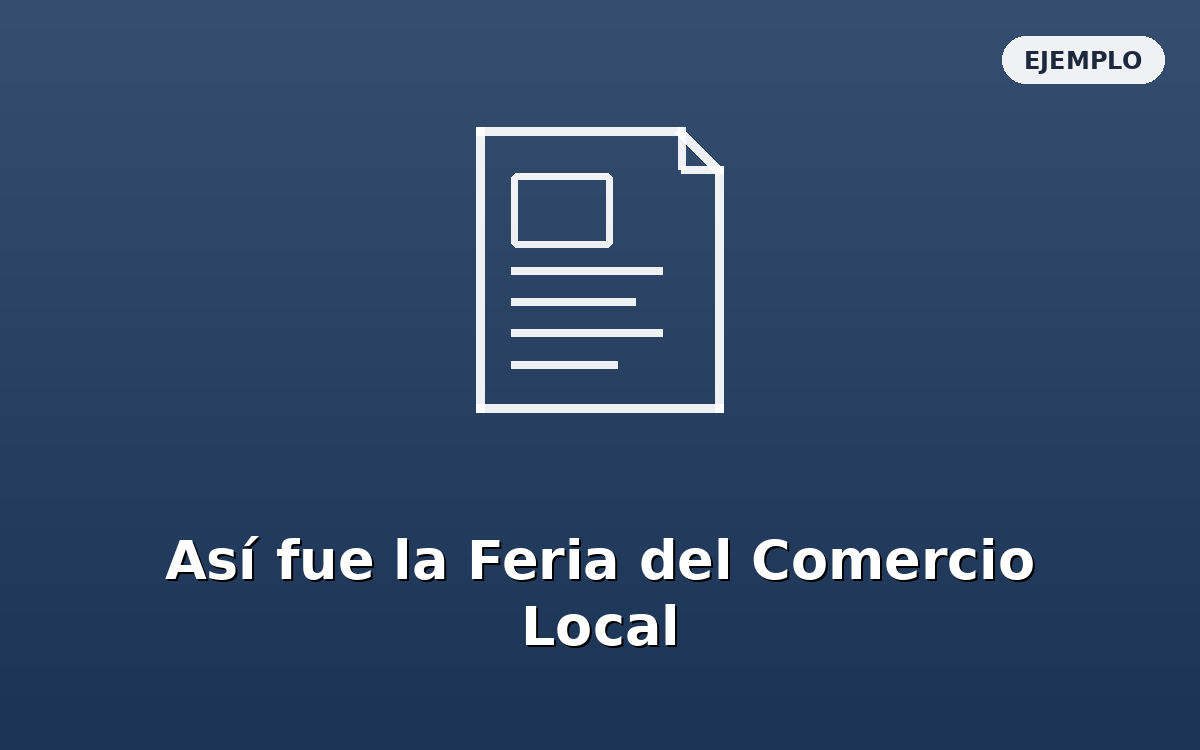 Así fue la última Feria del Comercio Local de Adra