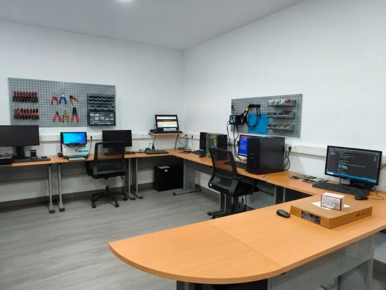 Interior de GDA Soluciones Informáticas en Adra